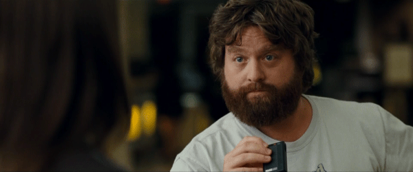 yes yeah zach galifianakis agree nodding eah works for me thatll work